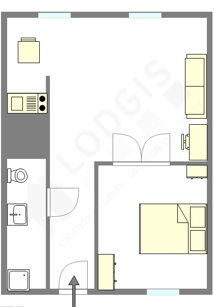 Appartamento Parigi 5° - Piantina interattiva