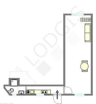 Apartamento París 15° - Plano interactivo
