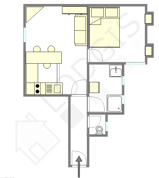 Apartment Neuilly-Sur-Seine - Interactive plan