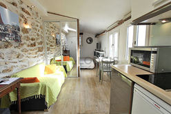 Wohnung Paris 4° - Wohnzimmer