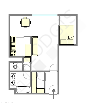 Apartamento Neuilly-Sur-Seine - Plano interativo