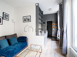 Duplex Paris 5° - Living room