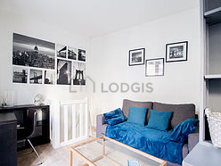 Duplex Paris 5° - Living room