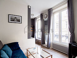 Duplex Paris 5° - Living room