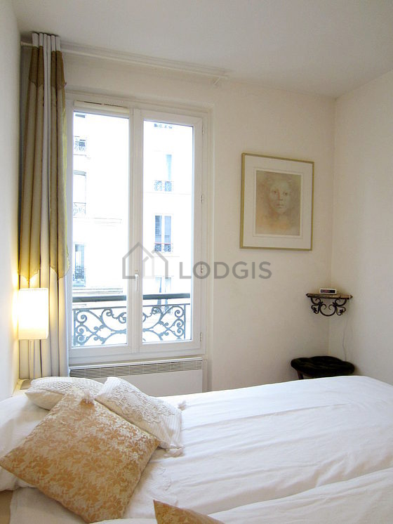 Chambre calme pour 2 personnes équipée de 2 lit(s) de 80cm