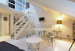 Invalides Paris 7° 1 bedroom Duplex