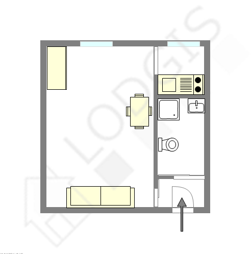 Apartment Paris 5° - Interactive plan