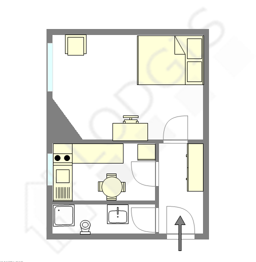 Квартира Neuilly-Sur-Seine - Интерактивный план