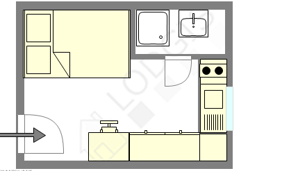 Apartamento París 5° - Plano interactivo