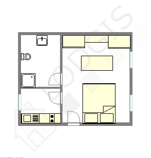 Appartamento Parigi 16° - Piantina interattiva