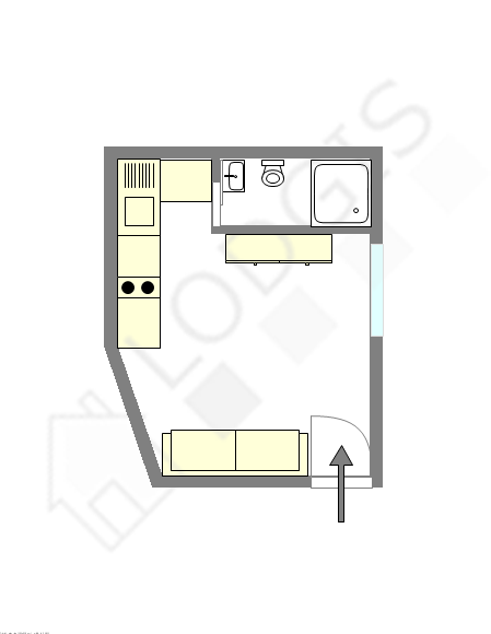 Appartement Paris 12° - Plan interactif