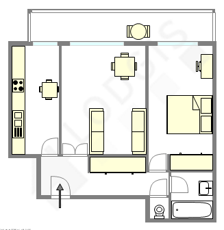 Квартира  - Интерактивный план