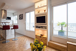 Wohnung Paris 15° - Wohnzimmer