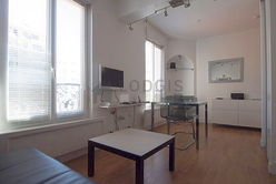 Wohnung Paris 20° - Wohnzimmer