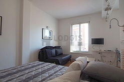 Wohnung Paris 20° - Wohnzimmer