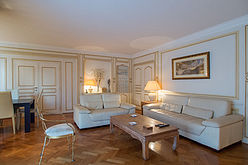Wohnung Paris 16° - Wohnzimmer