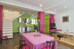 Duplex Paris 18° - Living room