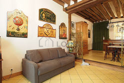 Дуплекс Париж 5° - Гостиная