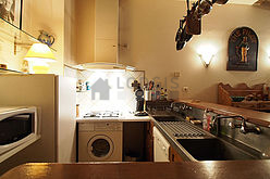 雙層公寓 巴黎5区 - 廚房