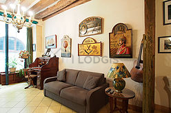 Duplex Paris 5° - Wohnzimmer