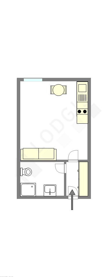 Appartement Paris 16° - Plan interactif