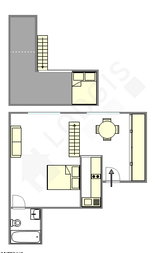 アパルトマン パリ 4区 - レイアウト