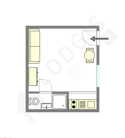 Apartment Paris 7° - Interactive plan