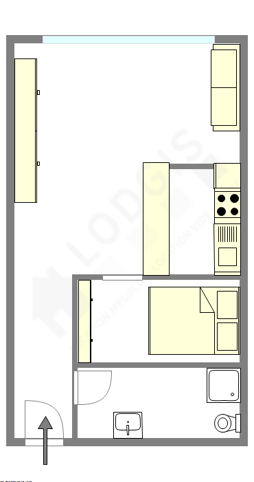 Appartamento Haut de Seine Nord - Piantina interattiva