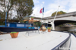 Barge Paris 13° - Terrace