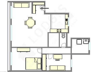 Appartement Asnières-Sur-Seine - Plan interactif