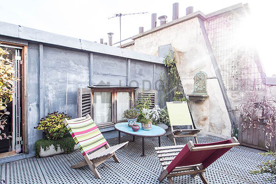 Terrasse exposée plein ouest