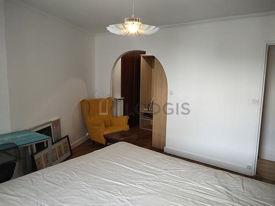 Bedroom with double-glazed windows