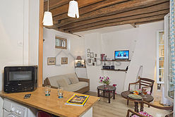 Wohnung Paris 3° - Wohnzimmer