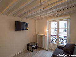 Wohnung Paris 3° - Wohnzimmer