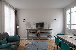 Wohnung Paris 10° - Wohnzimmer