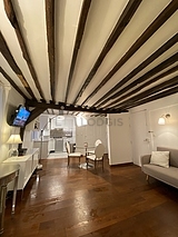 Apartment Paris 5° - Living room