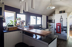 Appartement Paris 2° - Cuisine