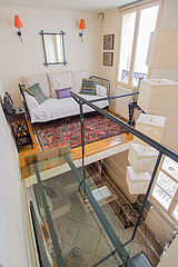 Triplex Paris 3° - Séjour