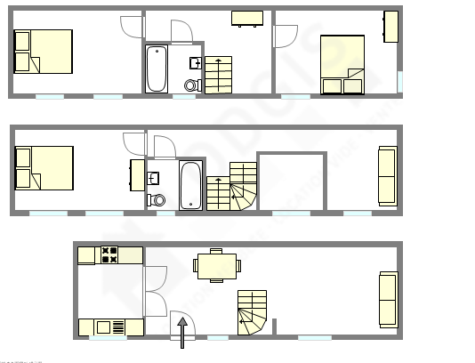 Триплекс Париж 3° - Интерактивный план