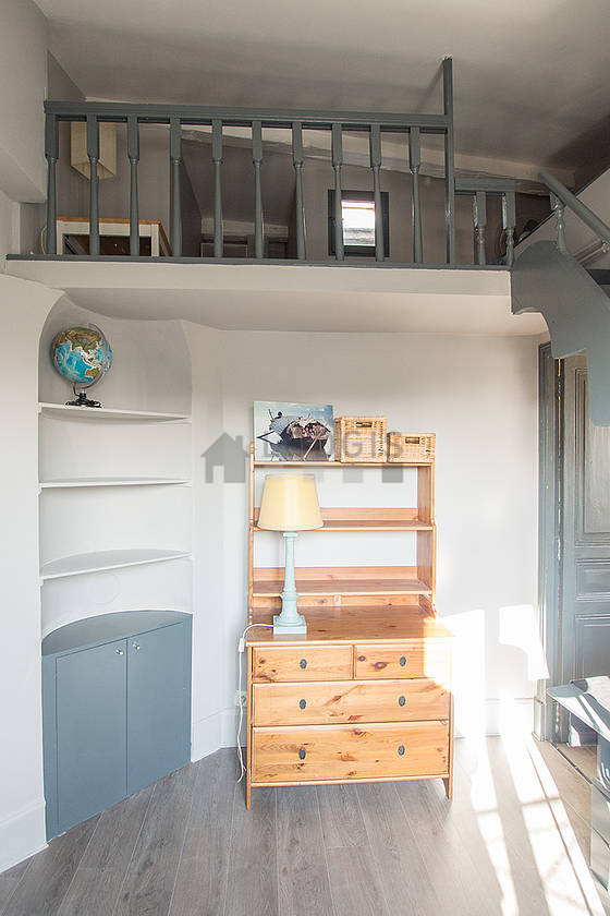 Chambre calme pour 1 personnes équipée de 1 lit(s) de 80cm