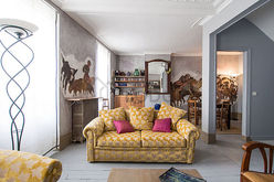 Wohnung Clichy - Wohnzimmer