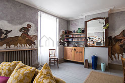 Wohnung Clichy - Wohnzimmer