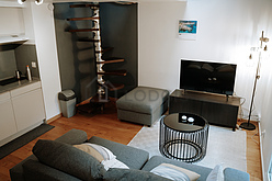 Duplex Paris 13° - Living room