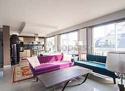 Apartment Paris 16° - Living room