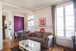 Apartment Paris 20° - Living room