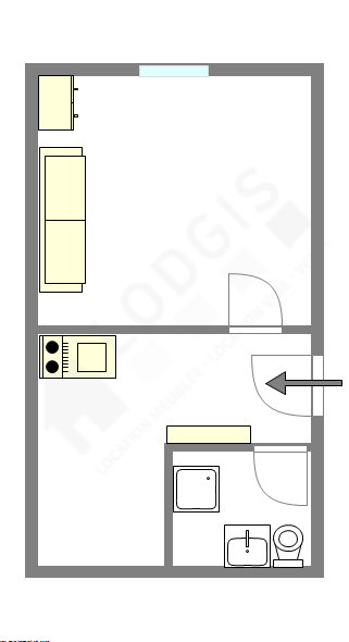 Дом Haut de seine Nord - Интерактивный план