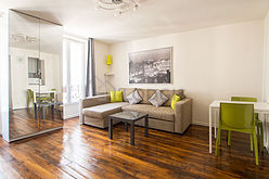 Wohnung Paris 10° - Wohnzimmer