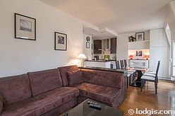 Wohnung Paris 16° - Wohnzimmer