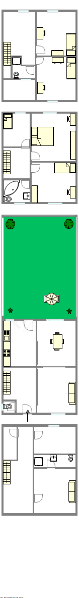 Maison Courbevoie - Plan interactif