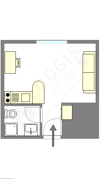 Appartamento Parigi 11° - Piantina interattiva